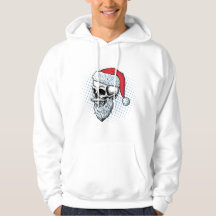 Père Noël Skull Claus : Festive Fusion Tee