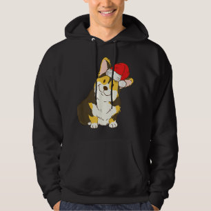 Veste À Capuche Père Noël Tri Color Corgi hiver Noël Chien Maman H