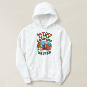 Veste À Capuche Père Noël's Little Camping Aider Christmas Elf Des
