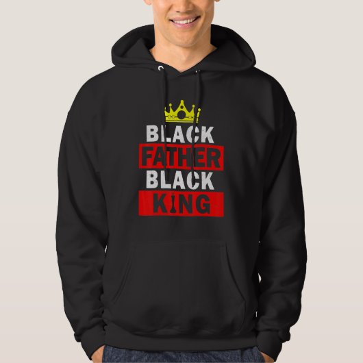 Veste À Capuche Père Noir Father (Devant)