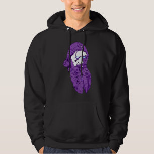 Veste À Capuche Periliminal pourpre Rasputin