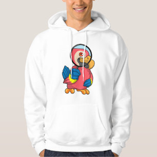 Veste À Capuche Perroquet avec verre de nivellement