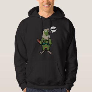 Veste À Capuche Perruche verte Conure à jouet vert