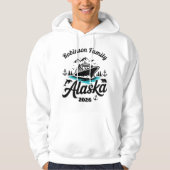 Veste À Capuche Personalized Alaska Cruise (Devant)