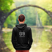 Veste À Capuche Personalized Monochromatic Argentinian Athlete 