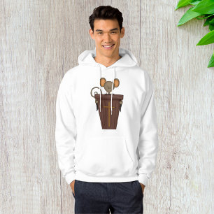 Veste À Capuche Personnage de souris drôle d'église chrétienne