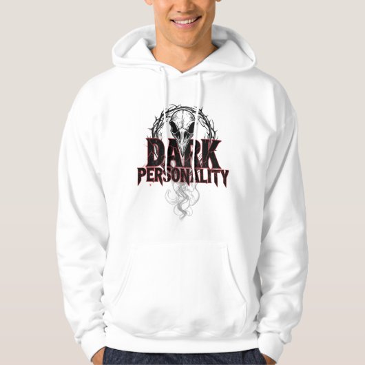 Veste À Capuche Personnalité sombre (Devant)