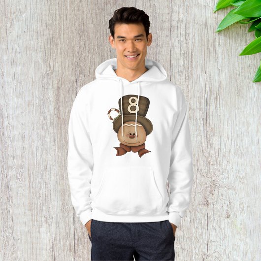 Veste À Capuche Personne numéro 8