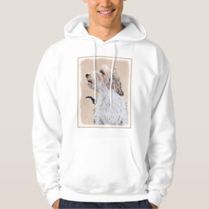 Veste À Capuche Petit Basset Griffon Vendéen Peinture - Chien Art