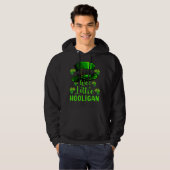 Veste À Capuche Petit Jour de la Saint Patrick Hooligan Lucky Clov (Devant entier)