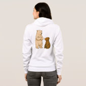 Veste À Capuche Petits yeux, grands rêves (Dos entier)