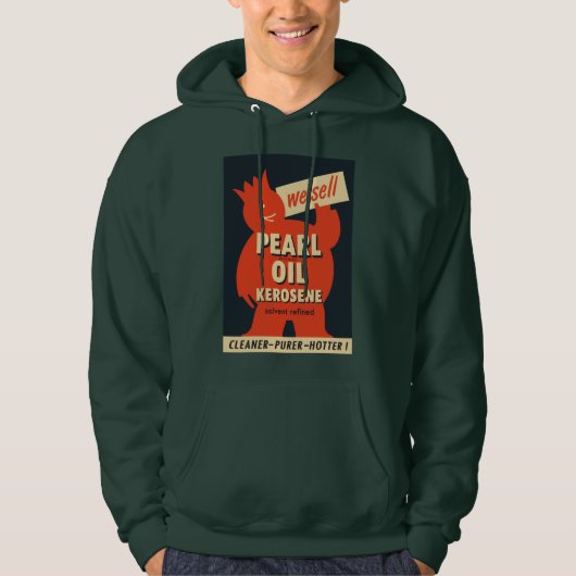 Veste À Capuche Pétrole lampant Pearl (Devant)