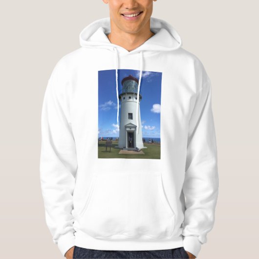 Veste À Capuche Phare de Kilauea sur Kauai, Hawaï (Devant)