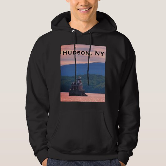 Veste À Capuche Phare d'Hudson Athens - Lumière de la ville d'Huds (Devant)