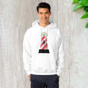 Veste À Capuche Phare rayé rouge et blanc