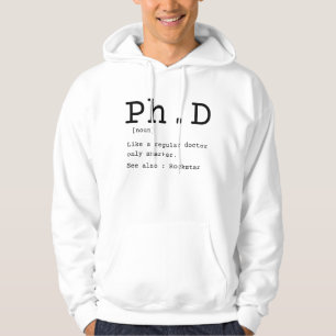 Veste À Capuche PhD definition philosophy doctor dissertation