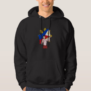 Veste À Capuche Philippines Fier drapeau philippin des Philippines