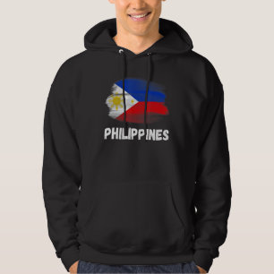 Veste À Capuche Philippines Flag Pride Retro Pinoy Flag Family Mat