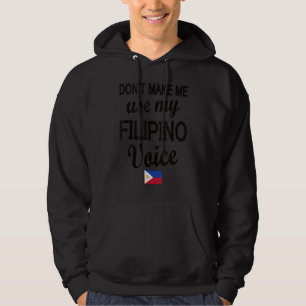 Veste À Capuche Philippines - Voix philippine - drapeau - racines