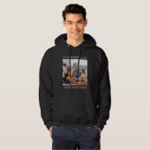 Veste À Capuche Photo Memory Custom Hoodie with Your Text (Devant entier)