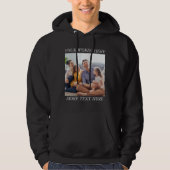 Veste À Capuche Photo Memory Custom Hoodie with Your Text (Devant)