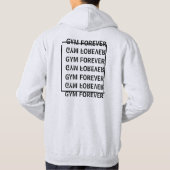 VESTE À CAPUCHE PHRASES MOTIVÉES (Dos)