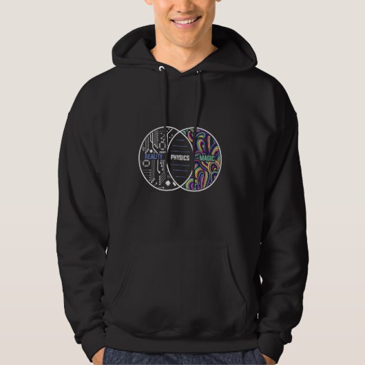 Veste À Capuche Physicien enseignant en sciences (Devant)