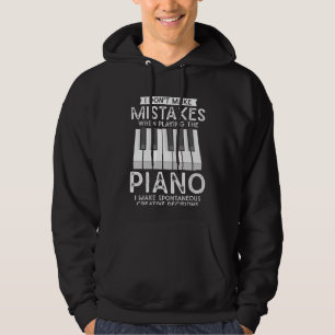 Veste À Capuche Pianiste créatif et musicien de piano amateur de m