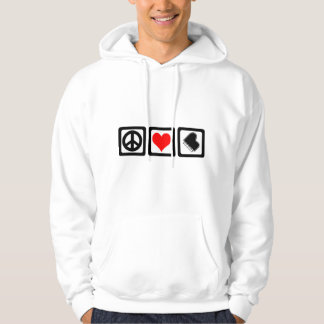 Veste À Capuche Piano d'amour de paix