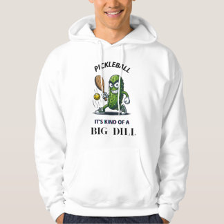Veste À Capuche Pickleball Big Dill - Funny Sports Tee