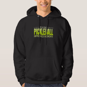 Veste À Capuche Pickleball Paddles Jouer Pickleball Améliore Mem
