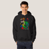 Veste À Capuche Pièce de puzzle de sensibilisation à l'autisme de (Devant entier)