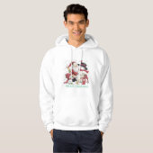 VESTE À CAPUCHE PIÈCE EN T DE CONCEPTION DE VACANCES (Devant entier)