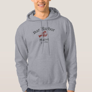 Veste À Capuche Pièce en t de homard du Maine de port de barre,