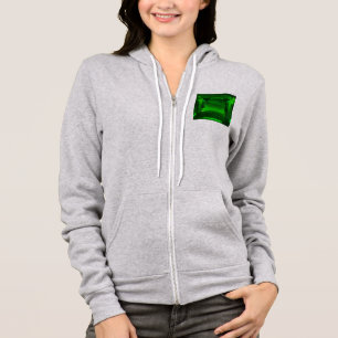 Veste À Capuche Pierre émeraude verte