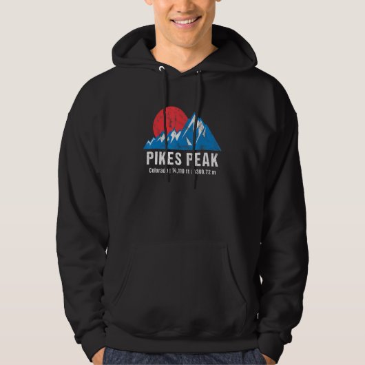 Veste À Capuche Pikes Peak Colorado (Devant)