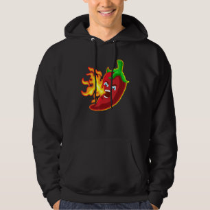 Veste À Capuche Piment Chilli Respirant Feu Piments Chauds Sauce