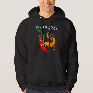 Veste À Capuche Piment Pour Homme Femme Rouge Épicé Flamme Jalap