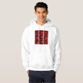 Veste À Capuche Piment Rouge, Légume Épicé (Devant entier)