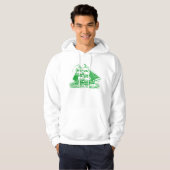 Veste À Capuche Pince - Vert herbe (Devant entier)