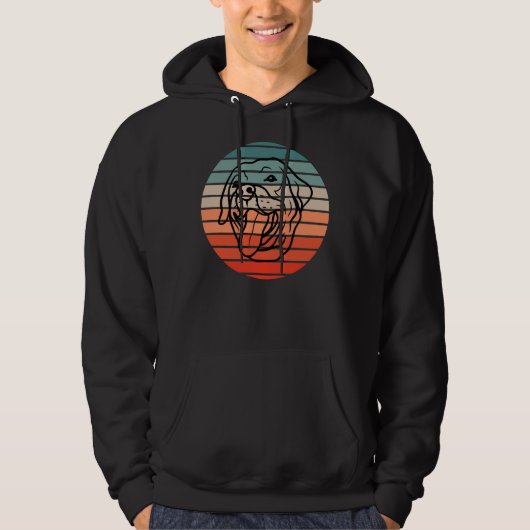 Veste À Capuche Pitbull Chien 61 (Devant)