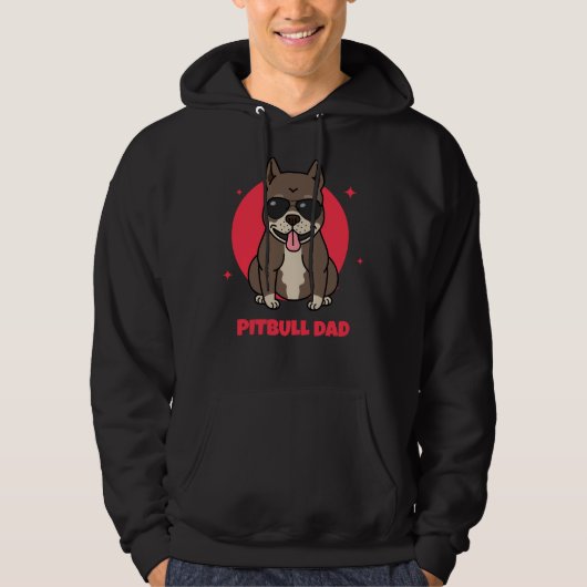 Veste À Capuche Pitbull Dad Classic 253 (Devant)