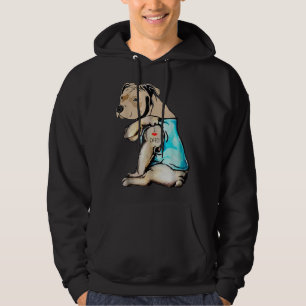 Veste À Capuche Pitbull Dog Tattoo I Love Mom Mother's Day Gift T-