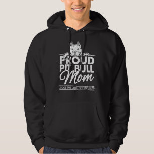 Veste À Capuche Pitbull Mom Fitting Scoop