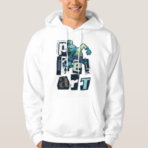 Veste À Capuche Pixel art et monstre