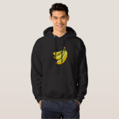 Veste À Capuche Pixel Banane (Devant entier)