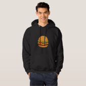 Veste À Capuche Pixel Burger (Devant entier)