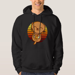Veste À Capuche PIZZA OTTER Otter Lover Otter Otter Animal Cute Ot