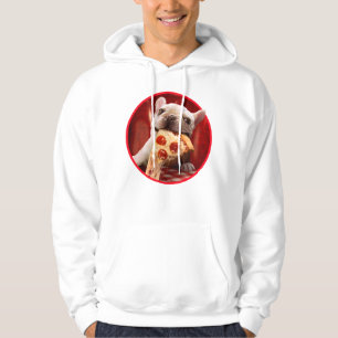 Veste À Capuche Pizza Slice mangeur de chien