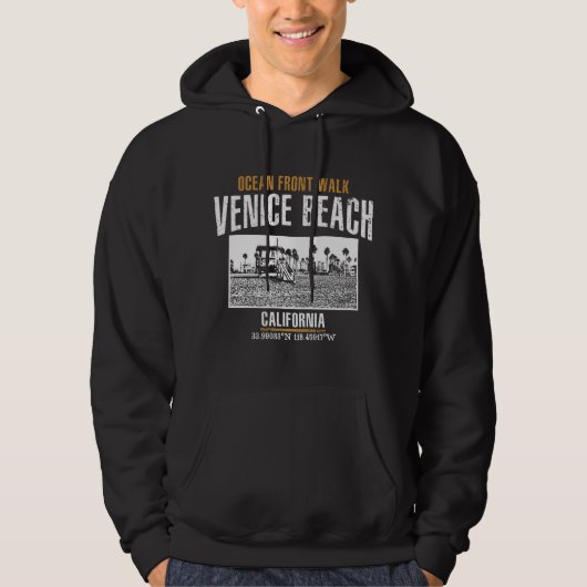 Veste À Capuche Plage de Venice (Devant)